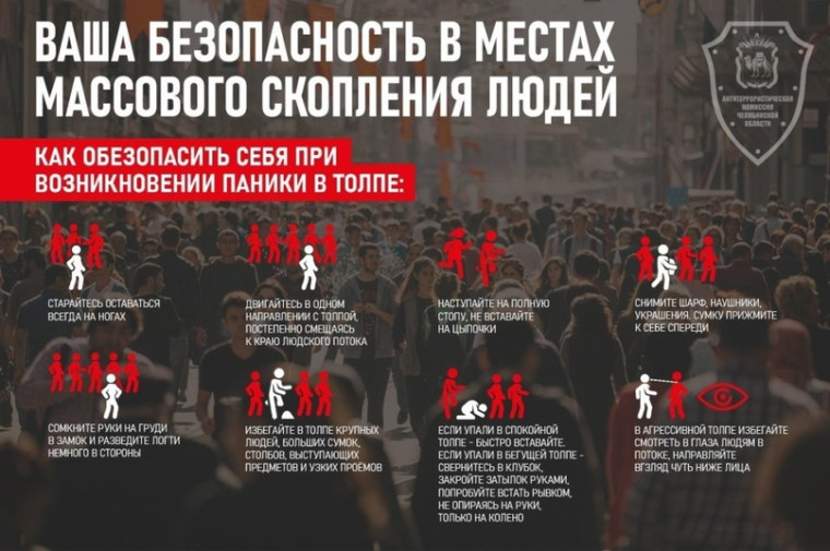 Безопасность в общественных местах и местах массового пребывания людей.